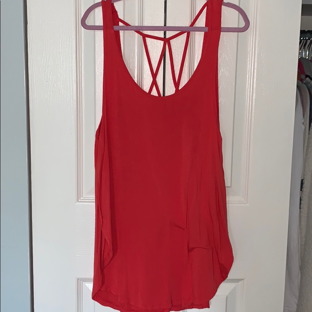Hollister Orange Tank